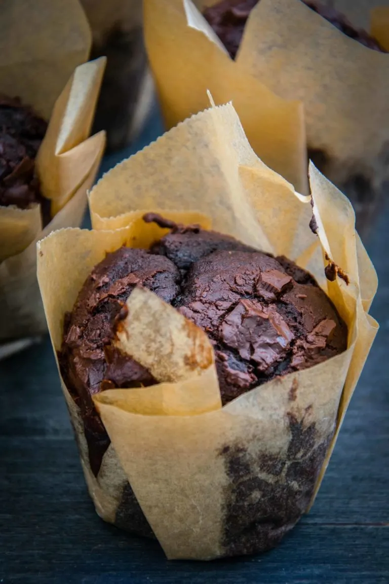 Schoko-Schoko-Muffins