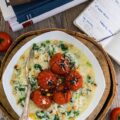 Bärlauchrisotto mit karamellisierten Tomaten, Frühling, Rezept