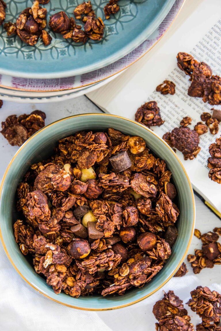 Schoko-Haselnuss-Granola