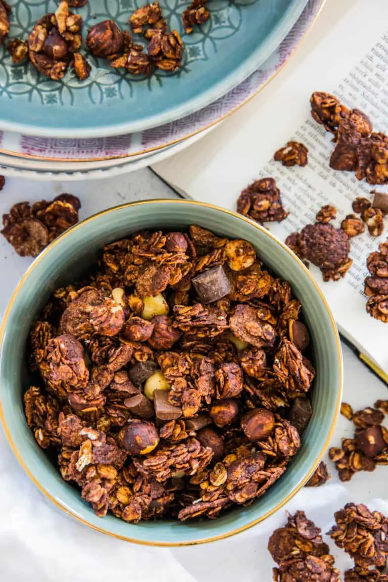 Schoko-Haselnuss-Granola