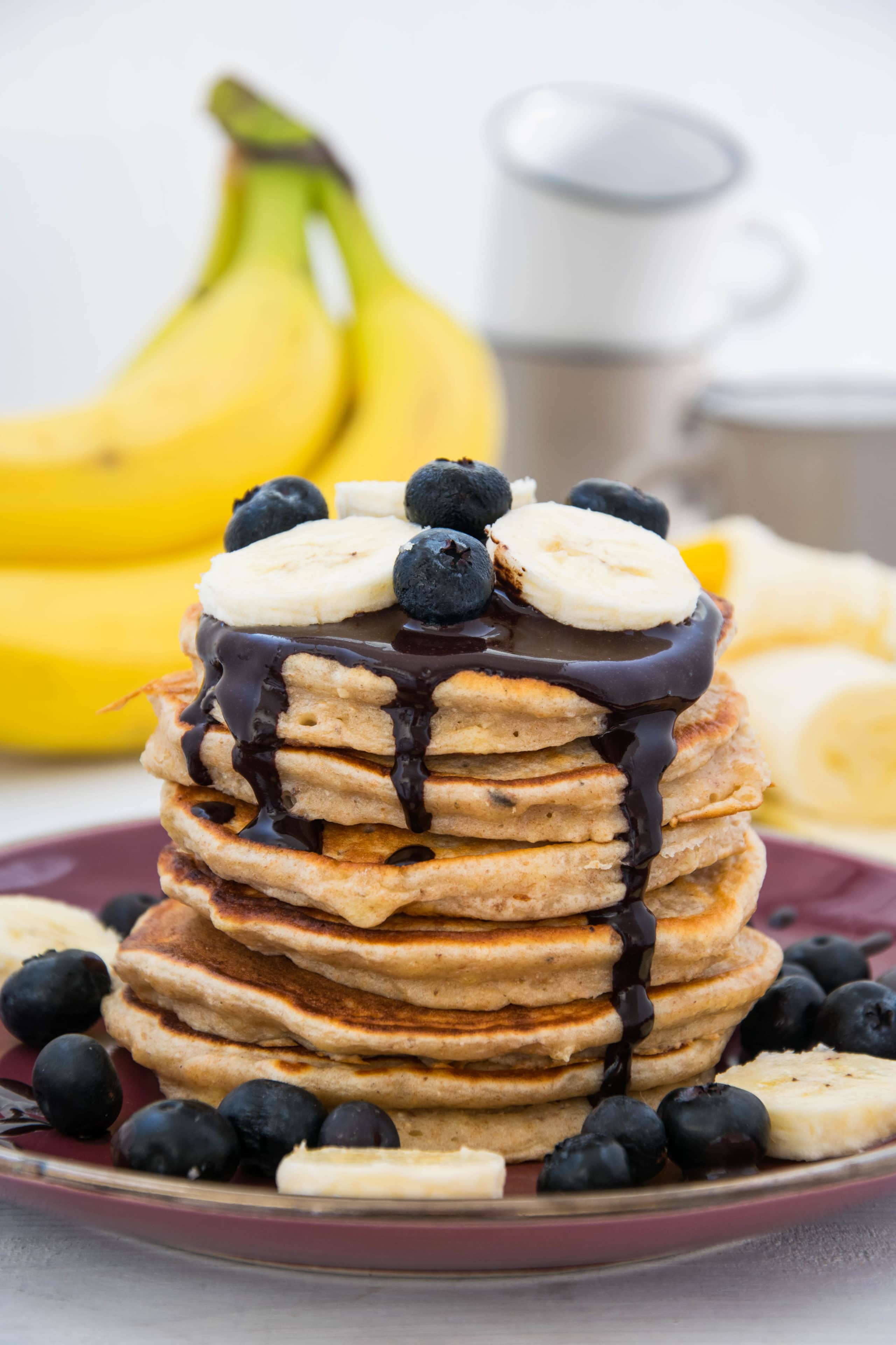 Bananen-Protein-Pancakes // Rezept