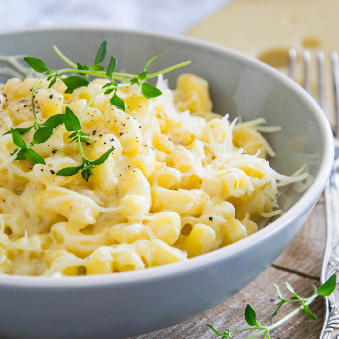 One Pot Käse-Pasta – schnelle Käse-Nudeln