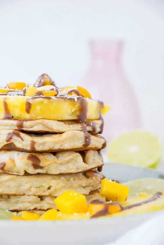 Hafer Bananen Kokos Protein-Pancakes, pancakes, protein, fitnessfood, simple recipe