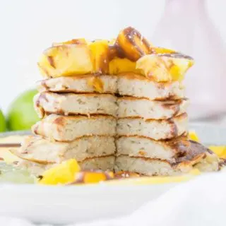 Hafer Bananen Kokos Protein-Pancakes, pancakes, protein, fitnessfood, simple recipe