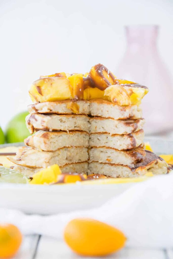 Hafer Bananen Kokos Protein-Pancakes, pancakes, protein, fitnessfood, simple recipe