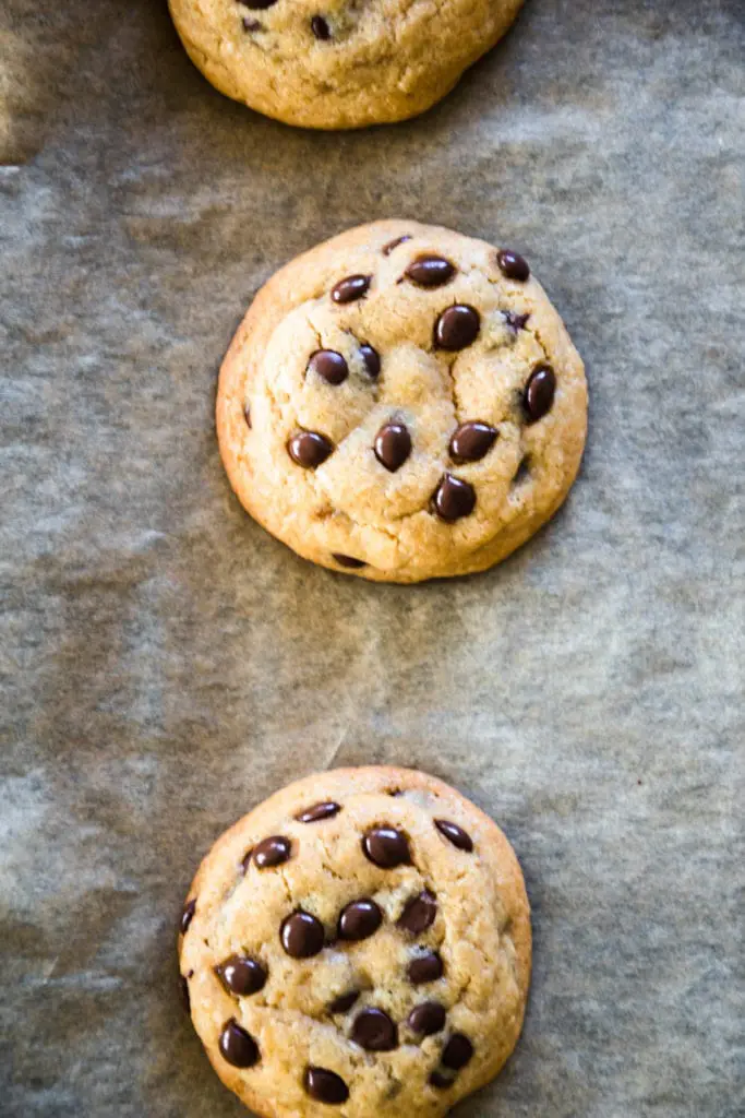 Weiche, chewy Chocolate Chip Cookies wie in den USA