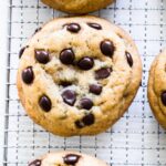 Weiche, chewy Chocolate Chip Cookies wie in den USA