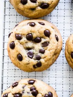 Weiche, chewy Chocolate Chip Cookies wie in den USA