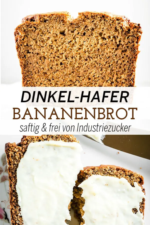 Saftiges Bananenbrot ohne Industriezucker