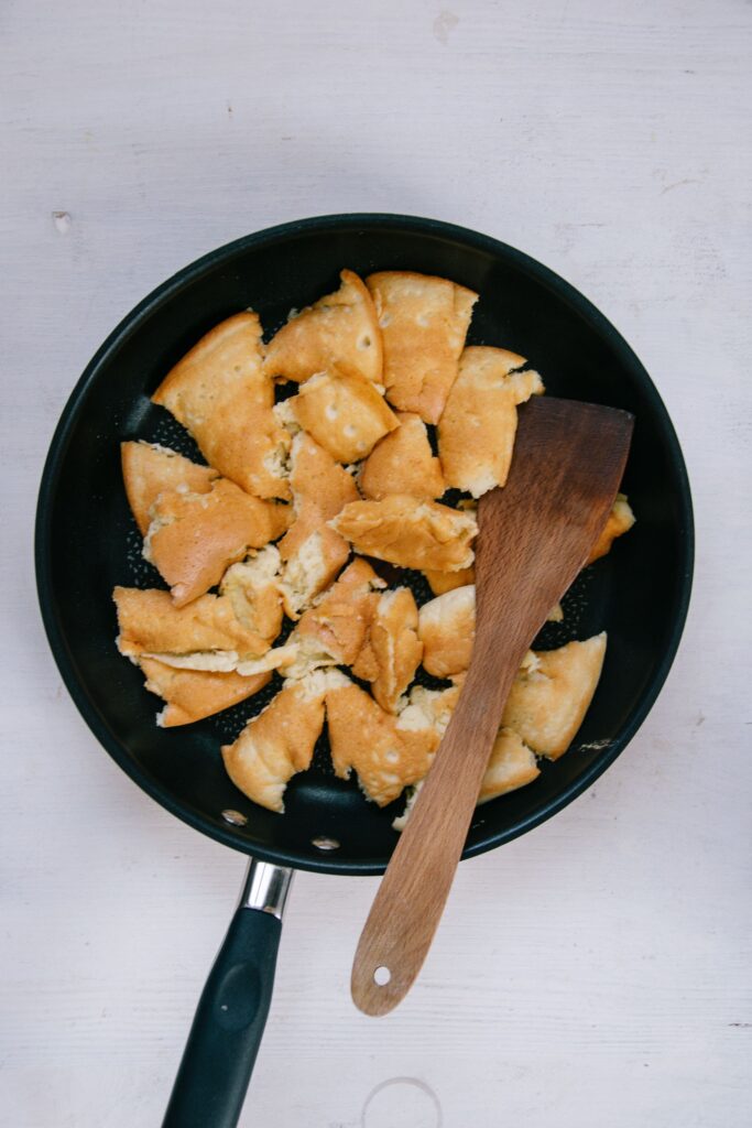 Zubereitungsschritt 4 für Protein-Kaiserschmarrn