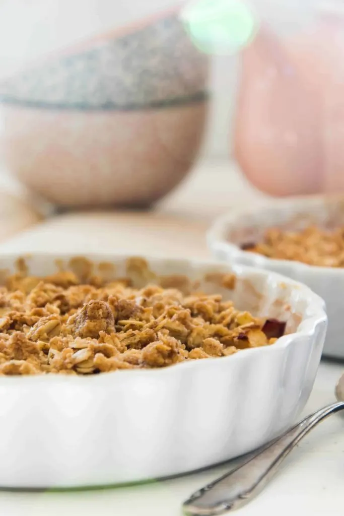 Rhabarber-Apple-Crumble