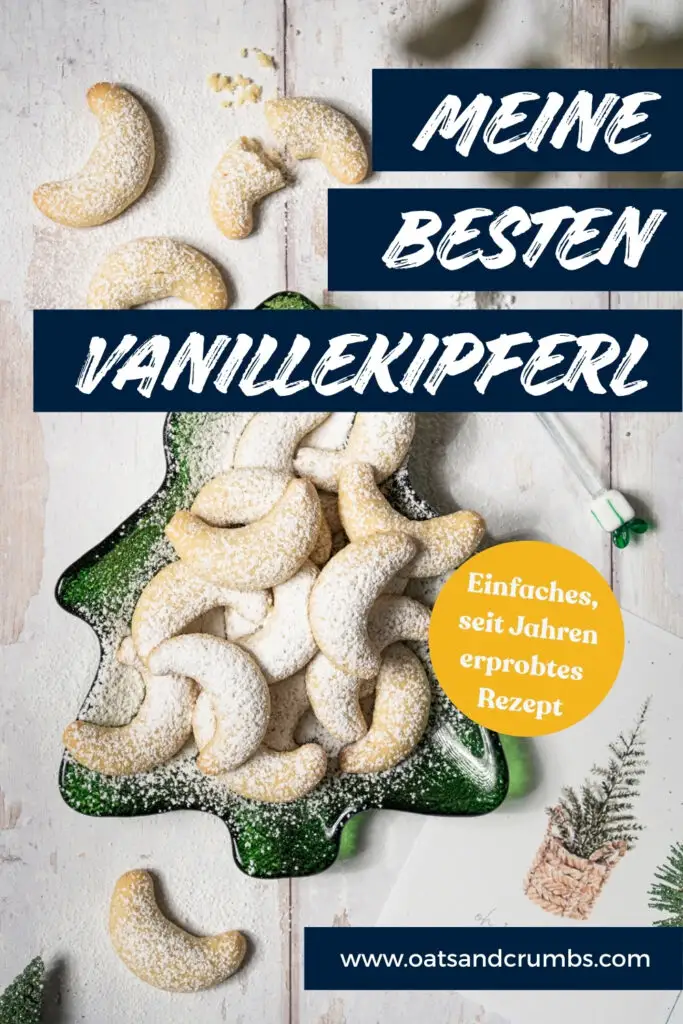 Traditionelle Vanillekipferl nach &ouml;sterreichischem Familienrezept.