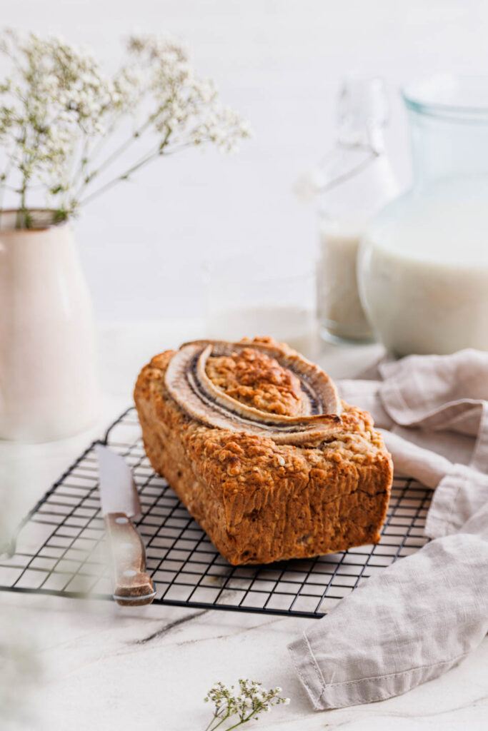 Bananenbrot-Rezept ohne Zucker.