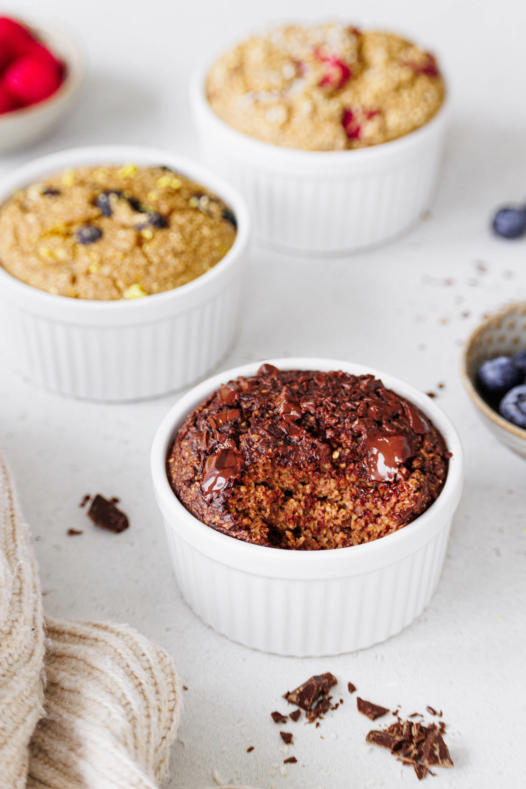 Baked Oats ohne Banane // Rezept (vegan)