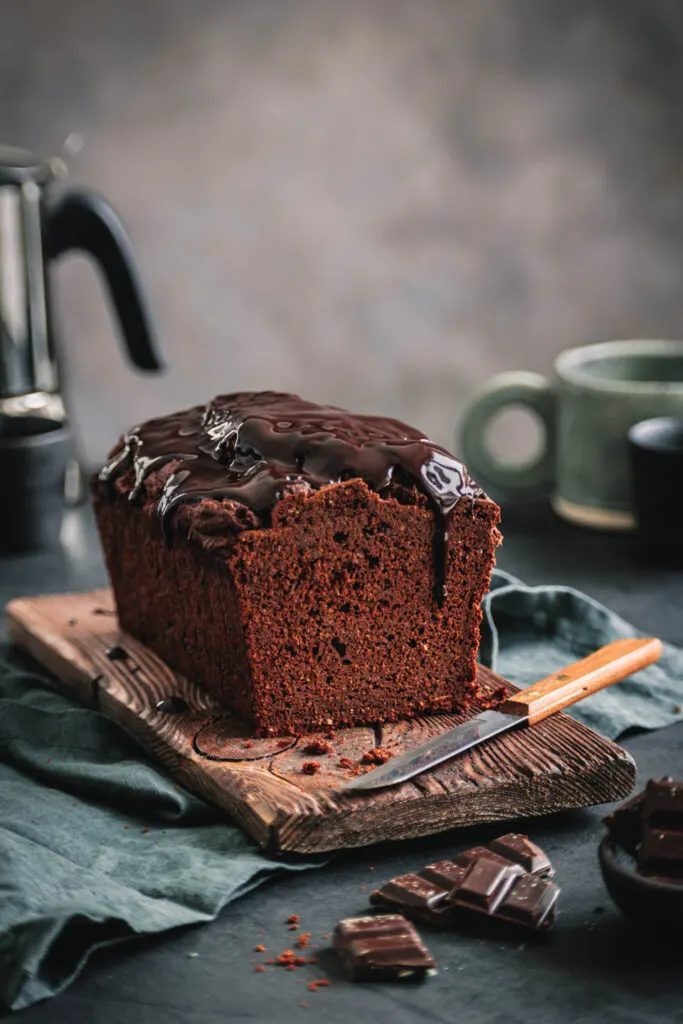 Schokokuchen ohne Zucker (vegan)