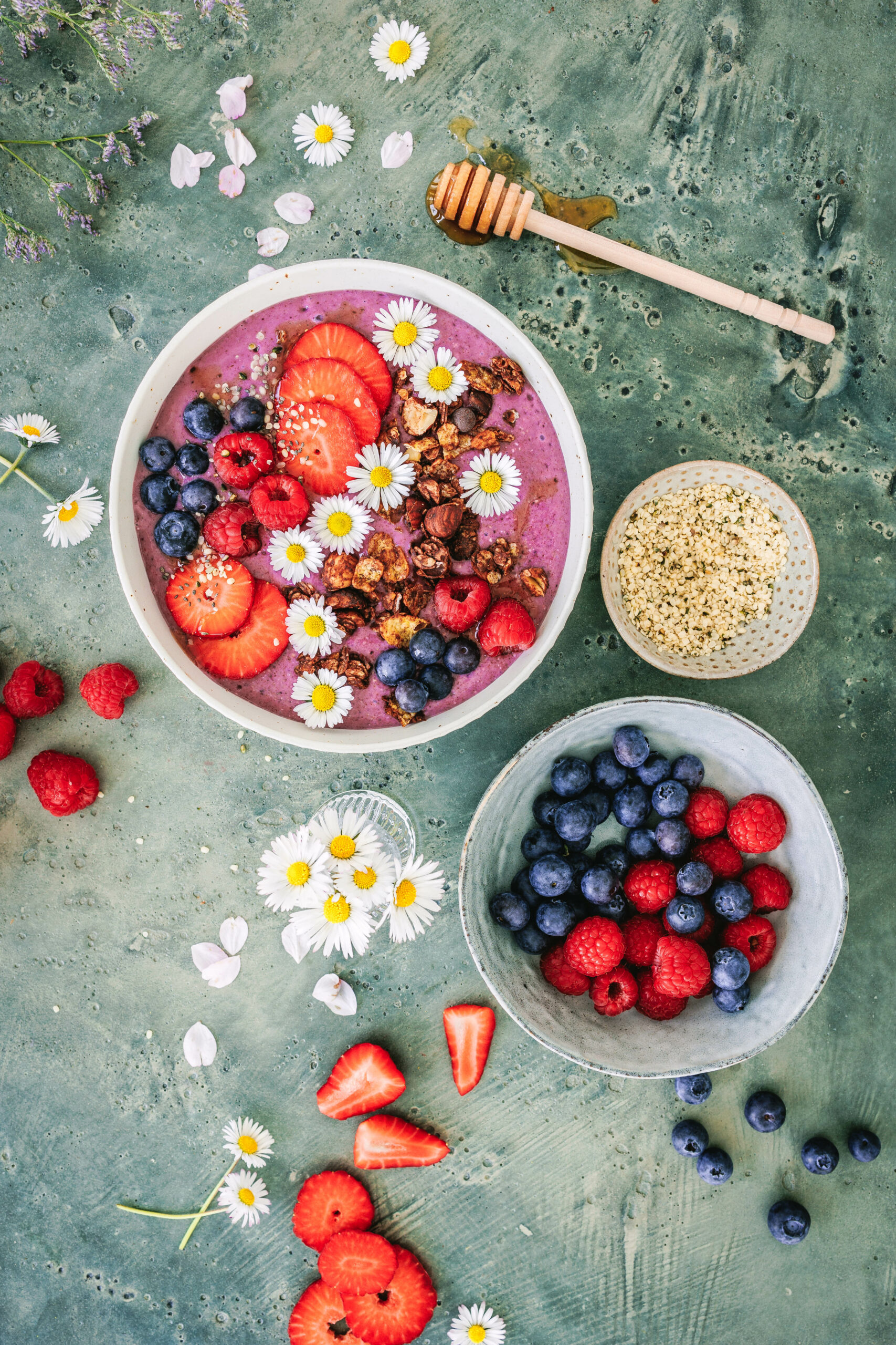 Beeren-Smoothie-Bowl: Gesundes Power-Frühstück