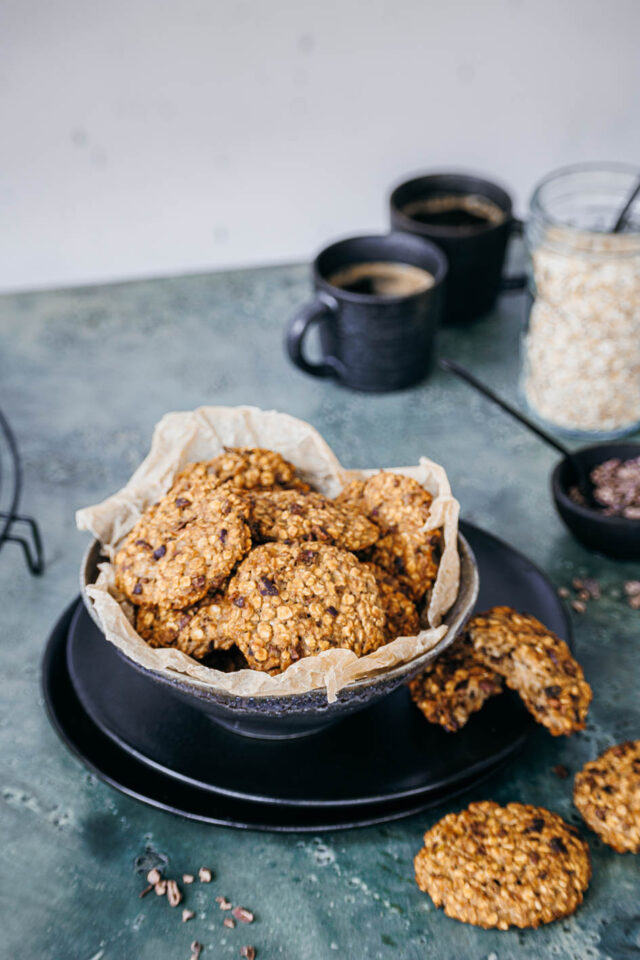 Meine besten gesunden Haferflockenkekse ohne Zucker