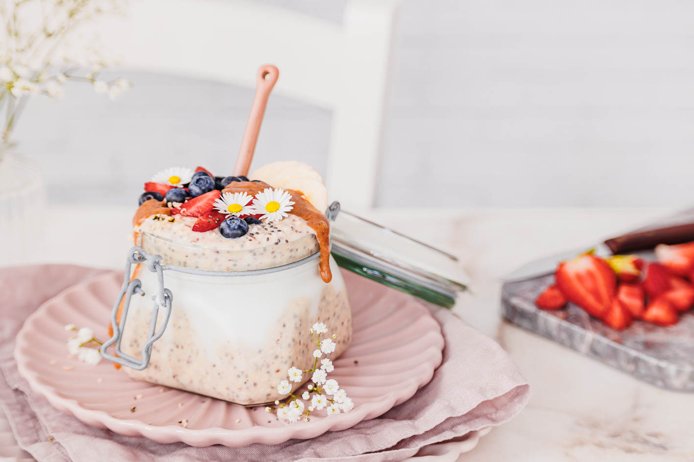 Overnight-Oats-Grundrezept: gesundes Frühstück zum Vorbereiten.