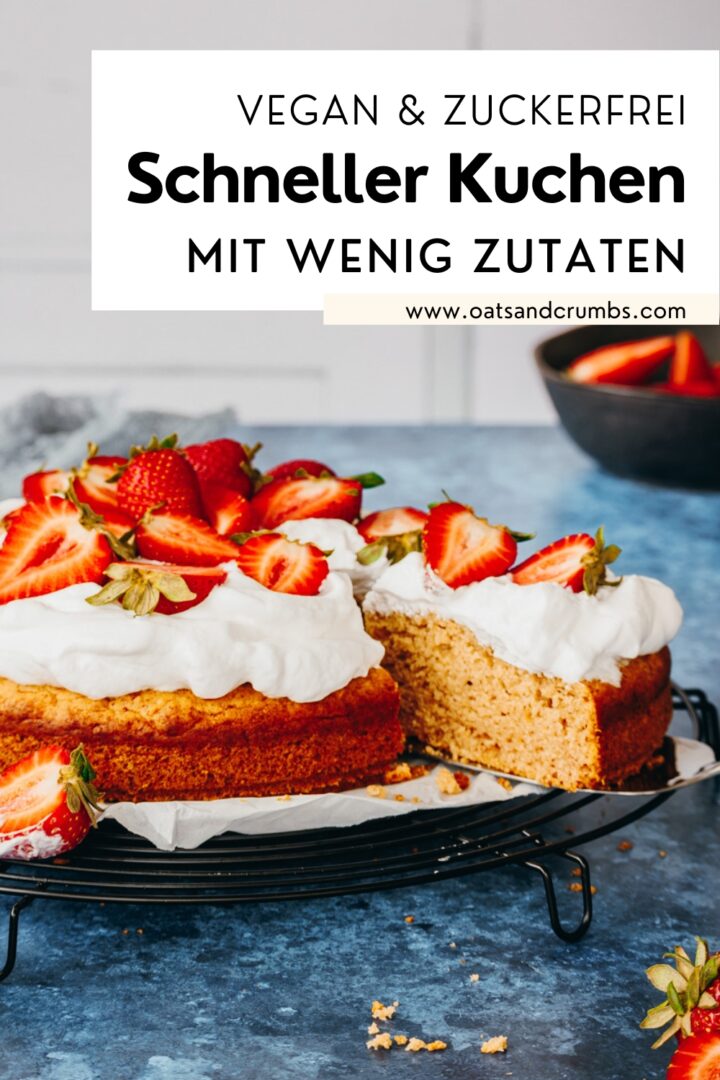 Schneller Kuchen mit wenig Zutaten