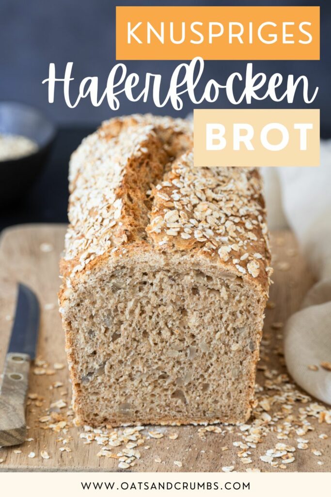 Haferflockenbrot-Rezept von Oats and Crumbs.