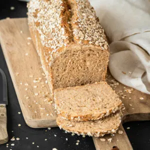 Brot selber backen: Haferflockenbrot.