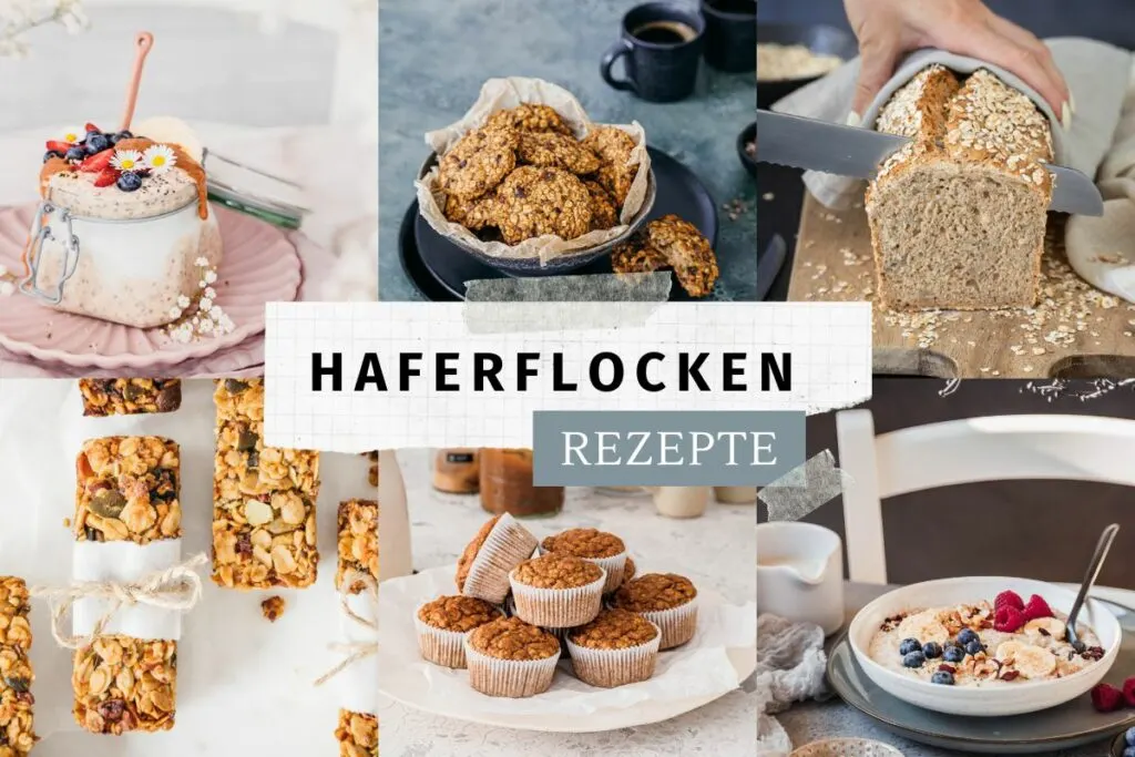 Gesunde Rezepte mit Haferflocken.