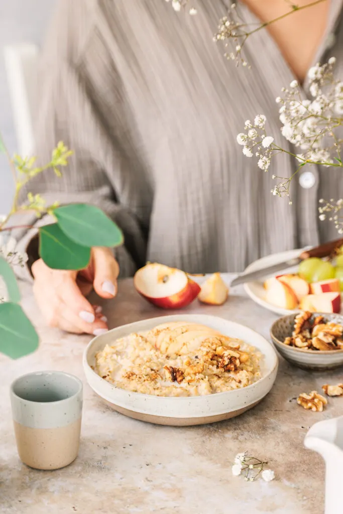 Schnelles Porridge-Rezept für die Mikrowelle.