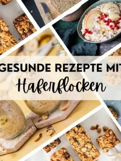 Gesunde Rezepte zum Kochen und Backen mit Haferflocken