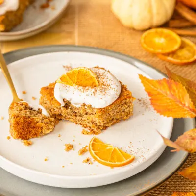 Herbstlicher Kürbiskuchen vom Blech.