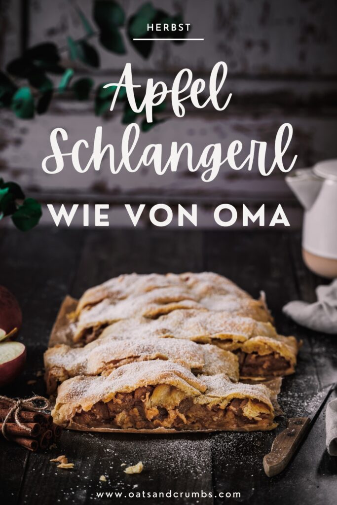 Saftige Apfelschlangerl wie von Oma.