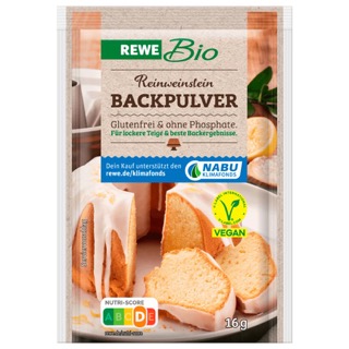 Produktfoto Backpulver von REWE Bio.