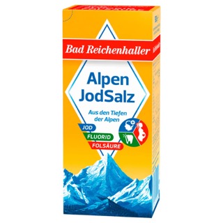 Produktfoto Jodsalz von Bad Reichenhaller.