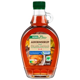 Produktfoto Ahornsirup von REWE Bio.