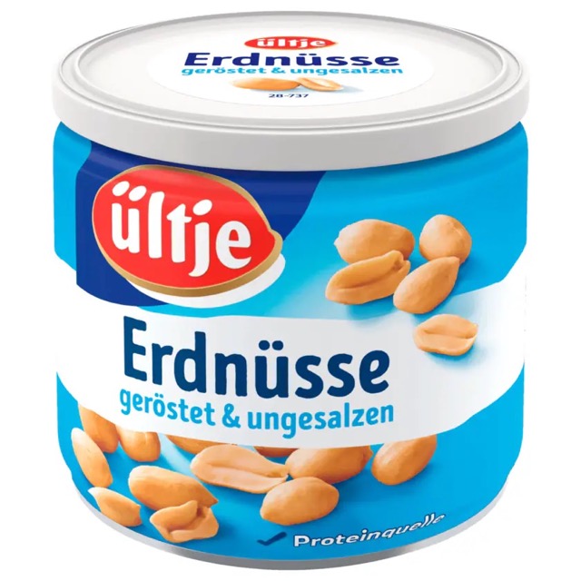 Produktfoto Erdnüsse geröstet und ungesalzen von Ültje.