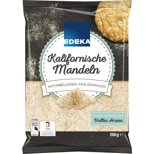 Produktfoto geriebene Mandeln von EDEKA.