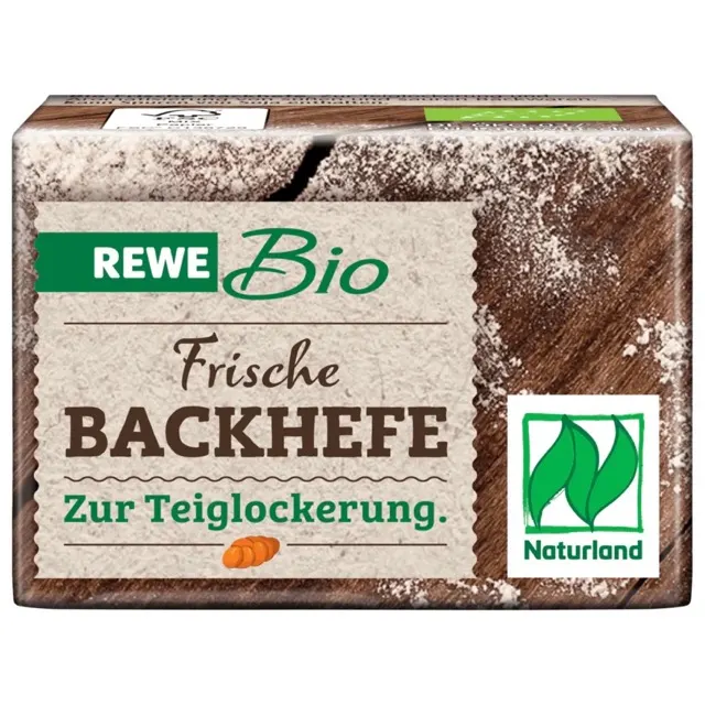 Produktfoto Hefe von REWE Bio.