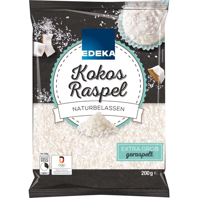 Produktfoto Kokosraspel von EDEKA.