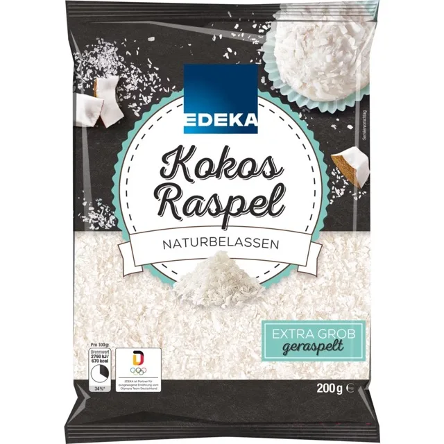 Produktfoto Kokosraspel von EDEKA.