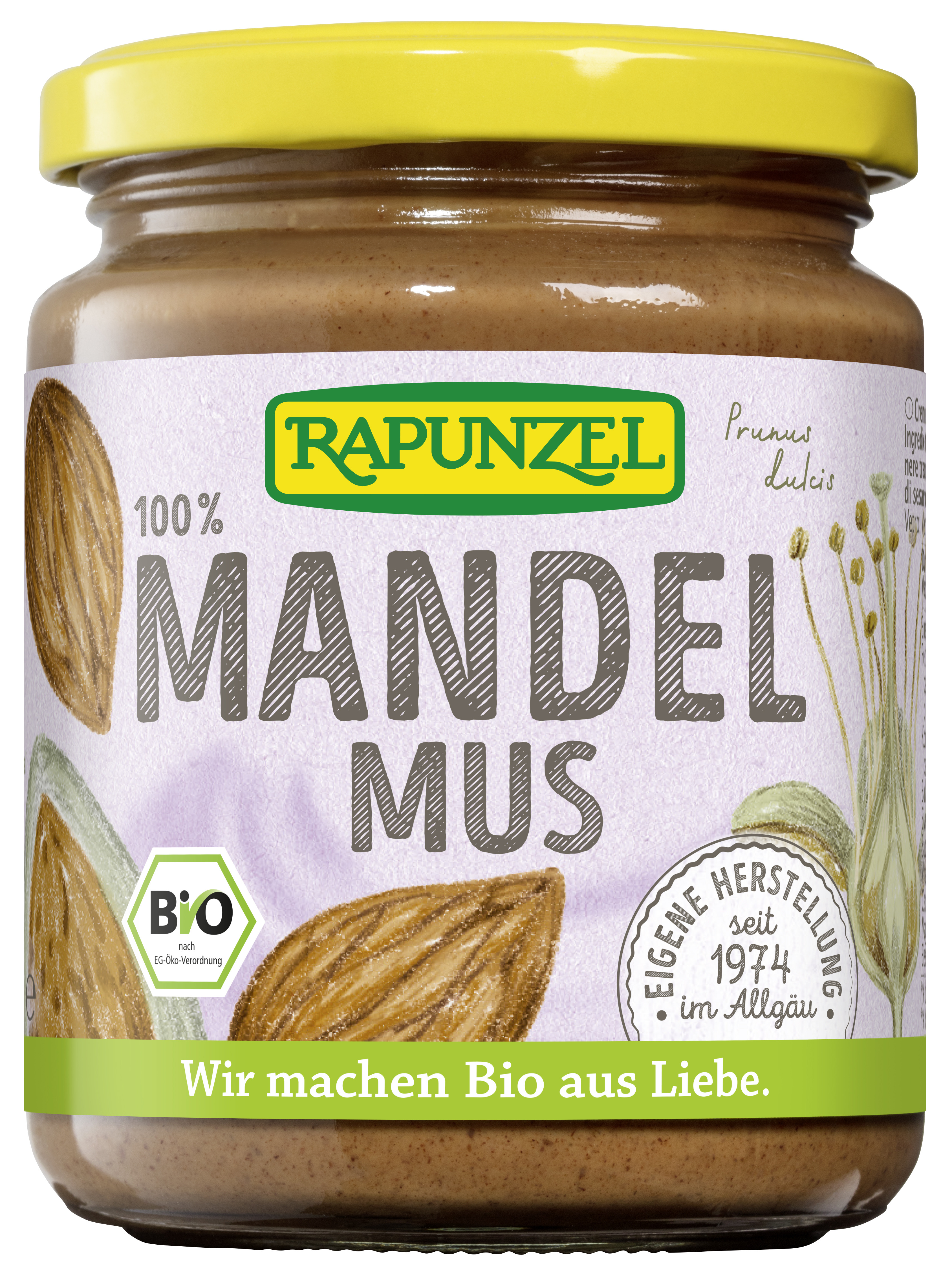 Produktfoto Mandelmus von Rapunzel.