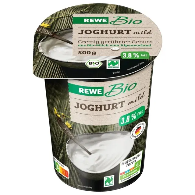 Produktfoto Joghurt von REWE Bio.
