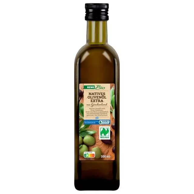 Produktfoto Olivenöl von REWE Bio.