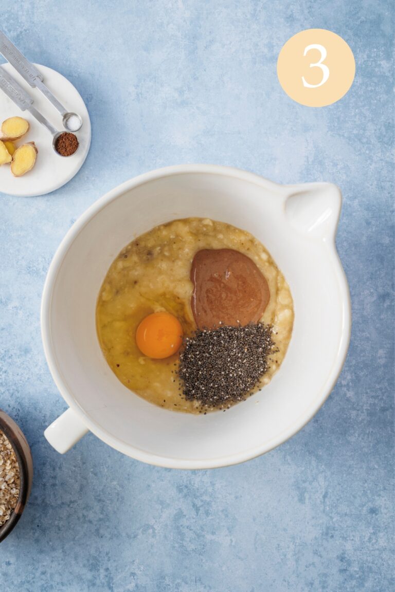 Müsliriegel Banane-Schoko mit Ingwer (gesund)