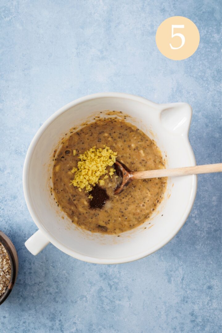 Müsliriegel Banane-Schoko mit Ingwer (gesund)
