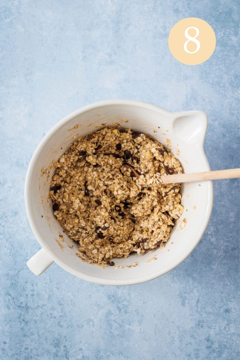 Müsliriegel Banane-Schoko mit Ingwer (gesund)