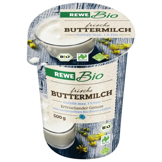 Produktfoto Buttermilch von REWE Bio,