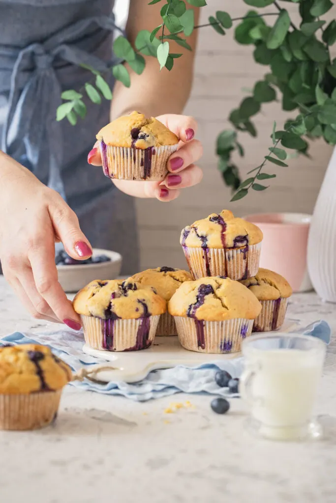 Zuckerfreie Muffins für den Kindergeburtstag.