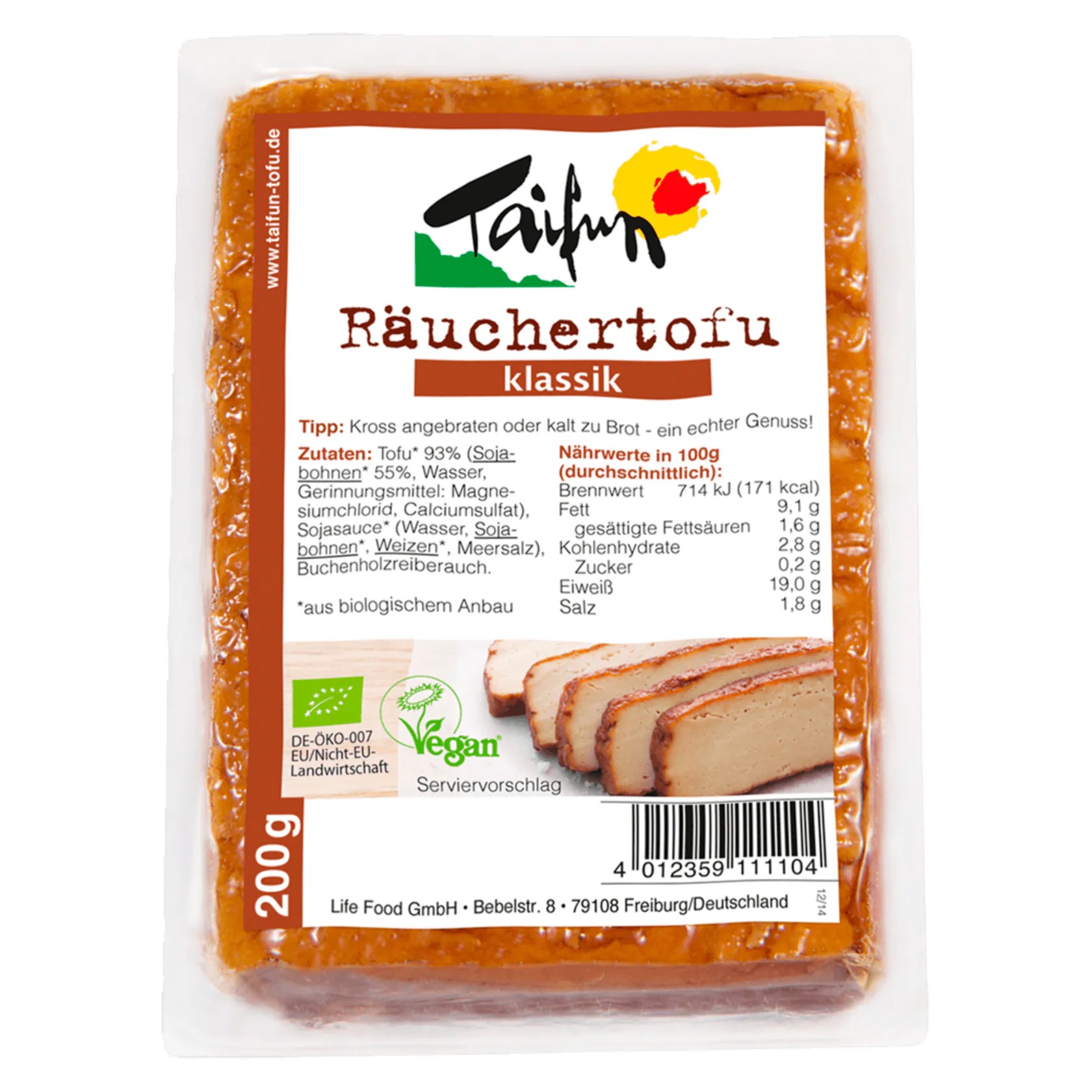 Produktfoto Räuchertofu von Taifun.