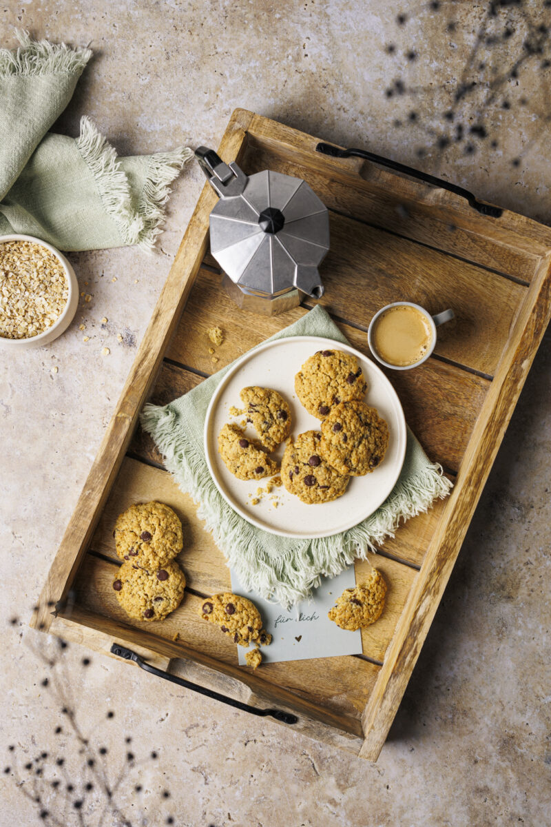 Gesunde Hafer-Schoko-Cookies