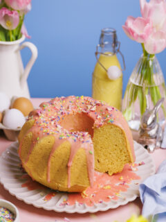 Der beste Eierlikörkuchen für Ostern.