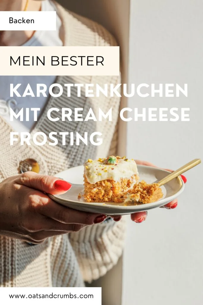 Mein bester Karottenkuchen mit Cream Cheese Frosting.